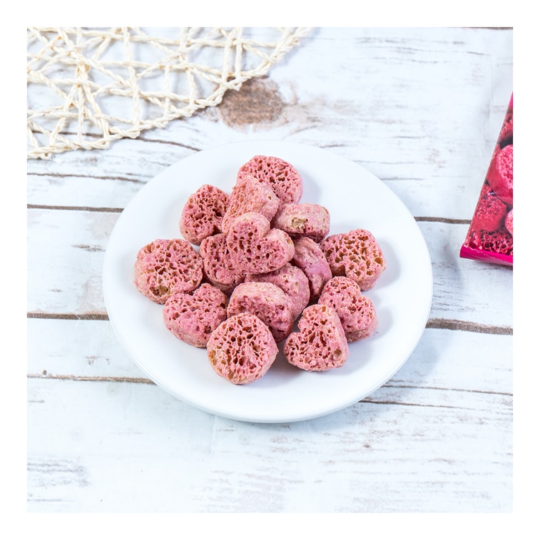 日本RISKA 粟米脆 草莓口味 70g 【季節限定】 3