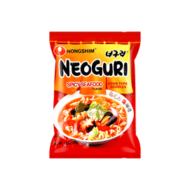 Neoguri Udon Noodles Spicy Seafood Soup Flavor,4.2 oz