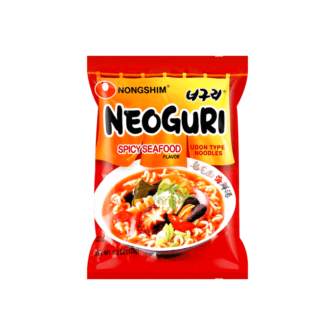 Neoguri Noodle Soup Spicy Seafood Flavor 120g