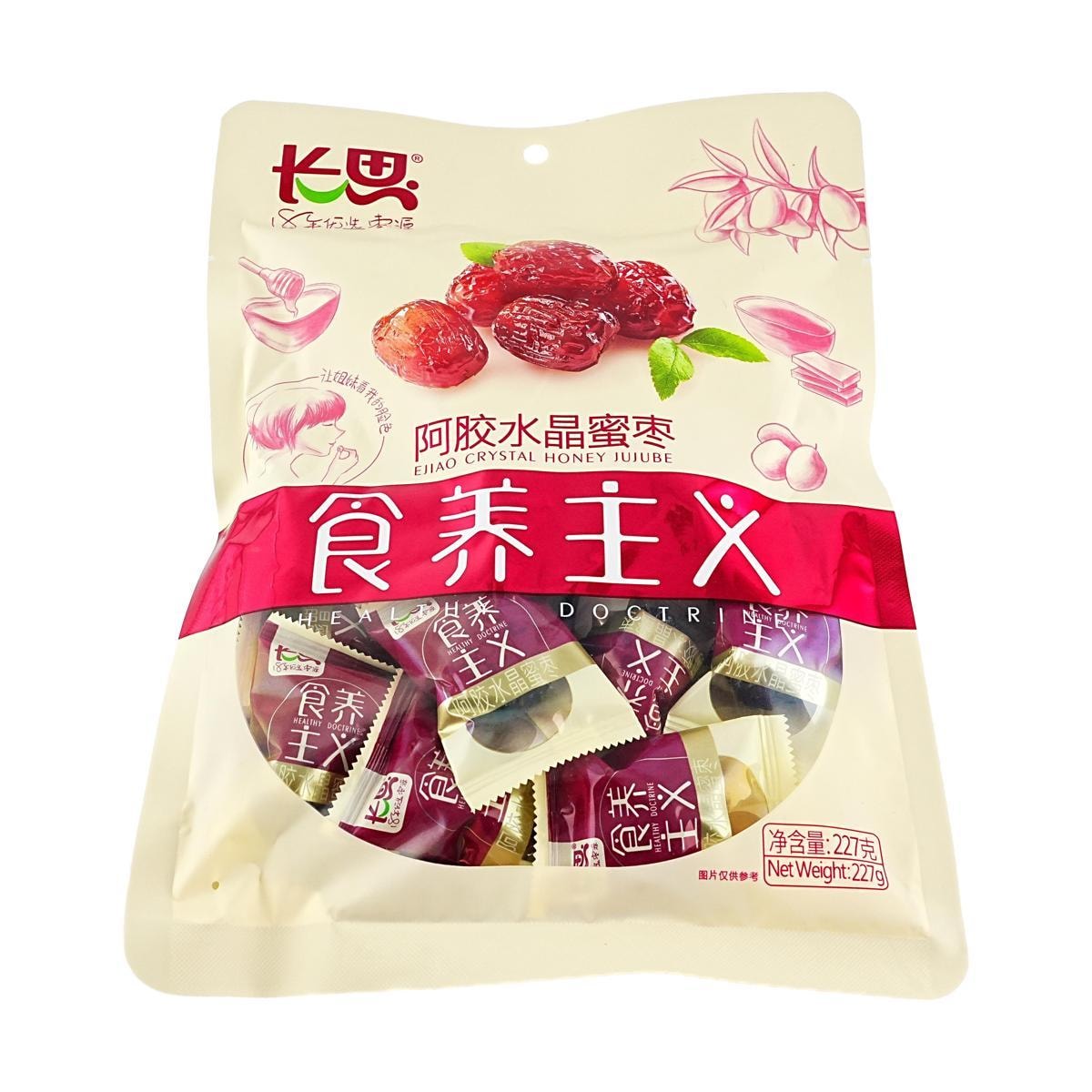 长思阿胶水晶蜜枣红枣227g - 亚米