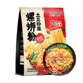 Liuzhou Luosifen - Snail Rice Noodles , Starch Potato Noodle Version , 15.37 oz 【Yami Exclusive】