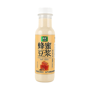 清美 蜂蜜豆漿 300ml【取第一道原漿】【非基因改造大豆】
