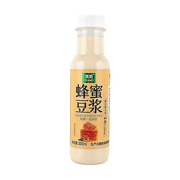 ハニーソイミルク 10.15 fl oz【初搾り生搾り】【非遺伝子組換え大豆】