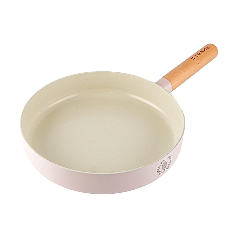 Doljabi Frying Pan, 24cm, #Pink, Non-Stick Coating, Induction & Gas Compatible 6