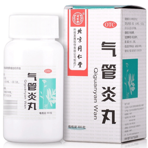 中国 北京銅人湯気管支炎錠剤 喘息と咳に対する鎮咳去痰薬