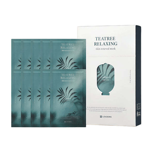 Leaders Teatree Relaxing Skin Renewal Mask (10 Sheets)
