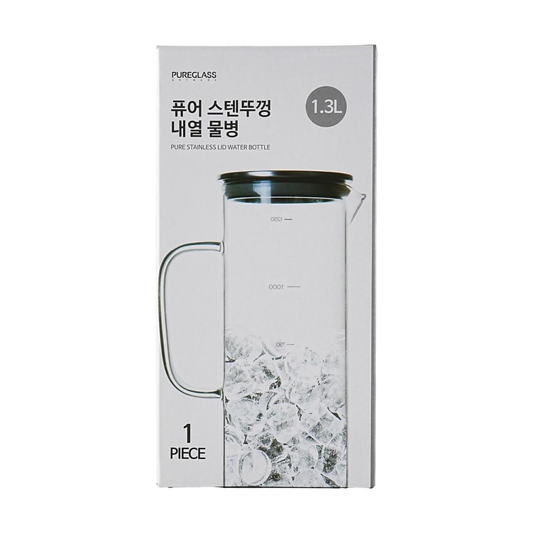 韩国ARTWARE 耐热高硼硅玻璃水壶水瓶 凉水壶 1300ml 8