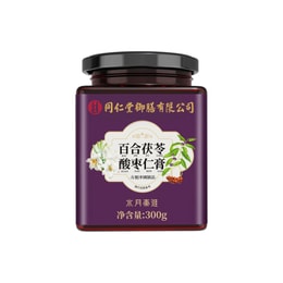 Tongrentang Royal diet Lily and poria acid jujube kernel paste 300g