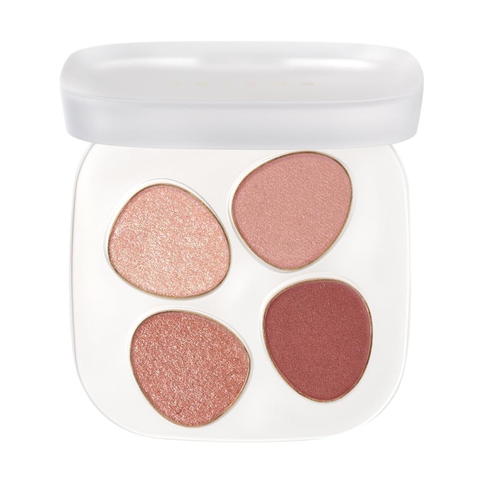 Petal Float Eye Palette, 4-Color Eyeshadow Palette, #07 Timeless Rose【BEST】