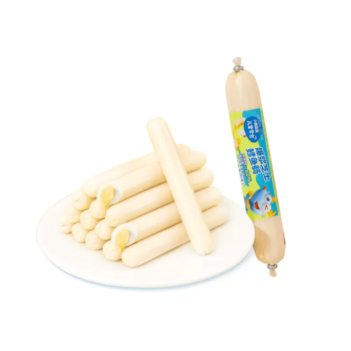 【中国直邮】小鹿蓝蓝 爆浆芝士鳕鱼肠 营养肉肠 25g 1根装