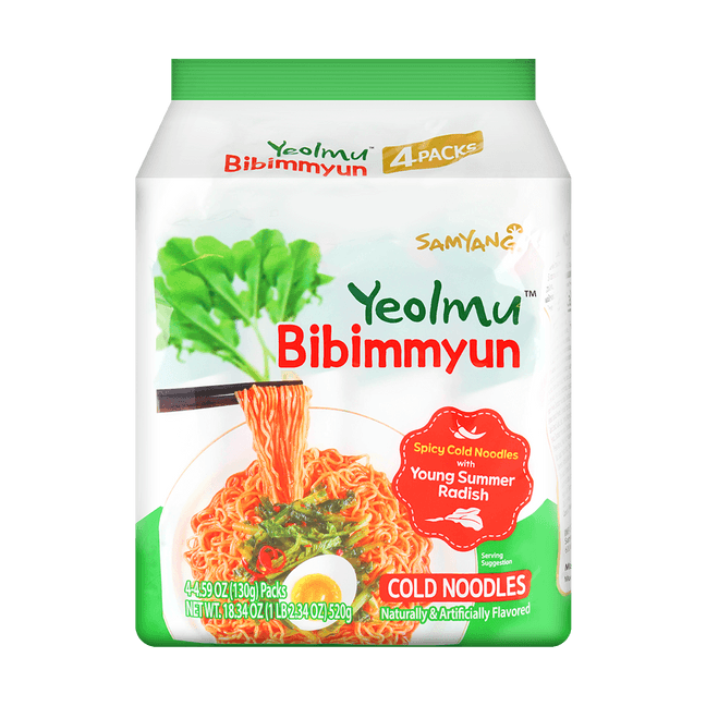 Yeolmu Cold Noodles, Ramen 130g * 4