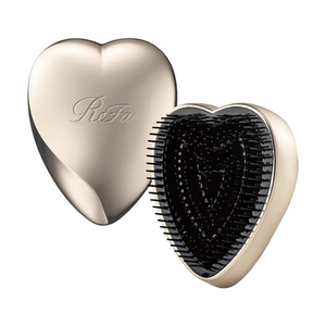 Heart Brush Champagne Gold Hair Brush 1piece