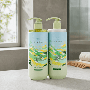 SPA Shampoo & Conditioner  Fluffy Orange Blossom Limited Set 15.6 fl oz + 15.6 fl oz