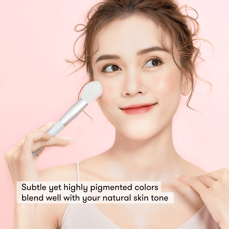 韩国3CE MOOD RECIPE 单色腮红 腮红粉持久显色 毛孔柔焦 丝滑贴合 #CITY MAUVE 低饱和烟粉色 5.5g 【小红书推荐】黄皮宝藏显白 8