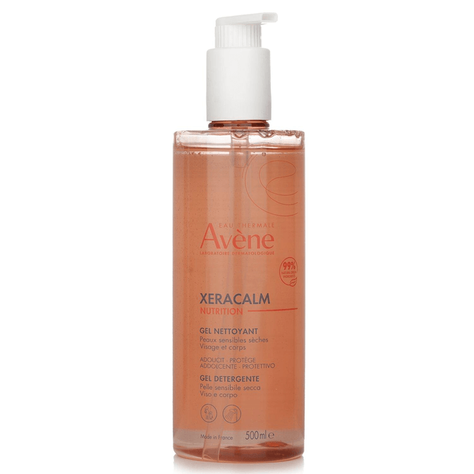 【香港直邮】 法国 雅漾 XeraCalm 营养洁面凝胶 500ml/16.9oz