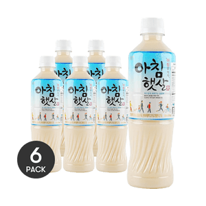 朝の甘い玄米ドリンク、韓国伝統のシッケ、16.9液量オンス×6【6パック】