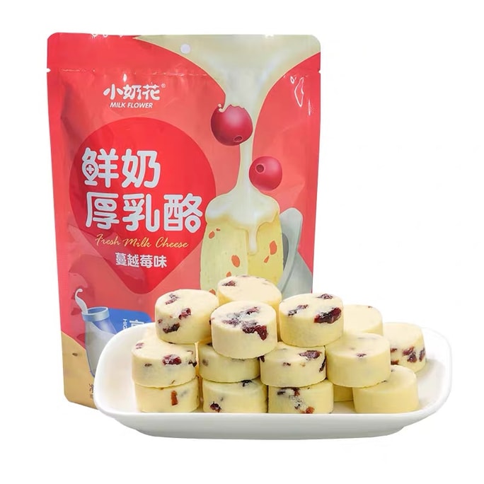 High Calcium Fresh Milk Cheese With Cranberry 90g