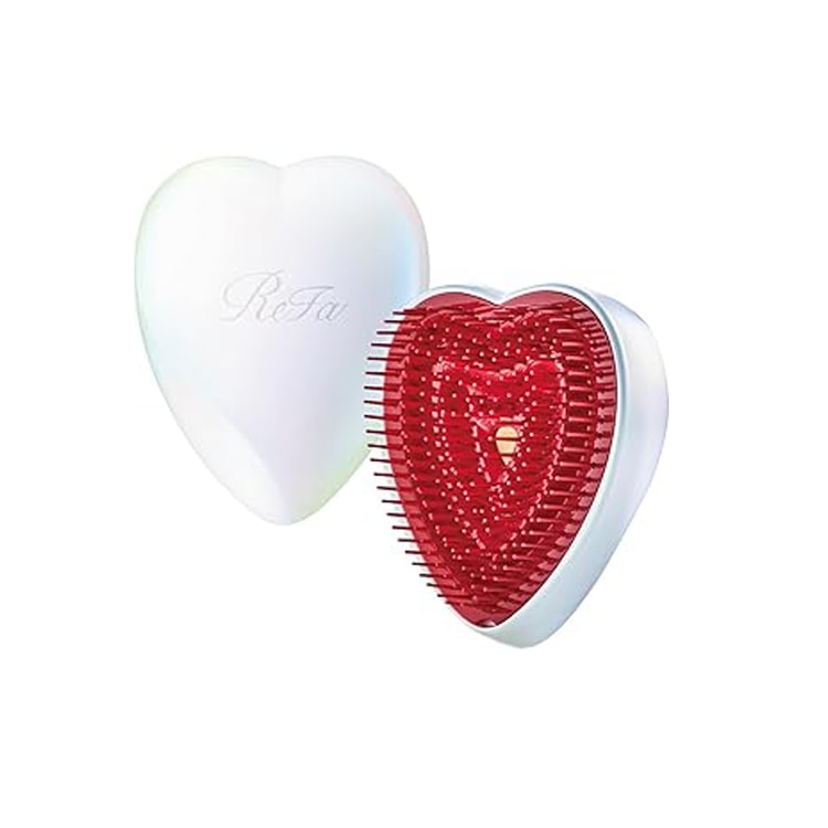 ReFa HEART BRUSH Aurora White 1Pcs - Yamibuy.com