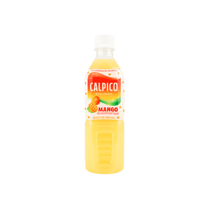 日本CALPICO 无碳酸天然乳酸菌饮料 芒果味 500ml 