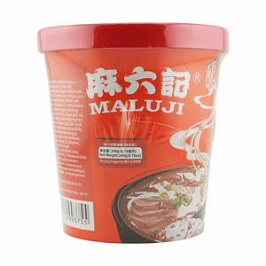 Hot And Sour Glass Noodles Wet Vermicelli Export Version 8.78oz 【Authentic Sichuan Flavor】【Chewy And Smooth】