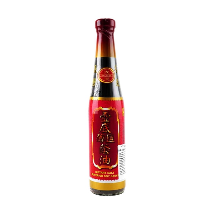 台灣大同 壺底薄鹽蔭油 400ml【炒菜烹調醬油】