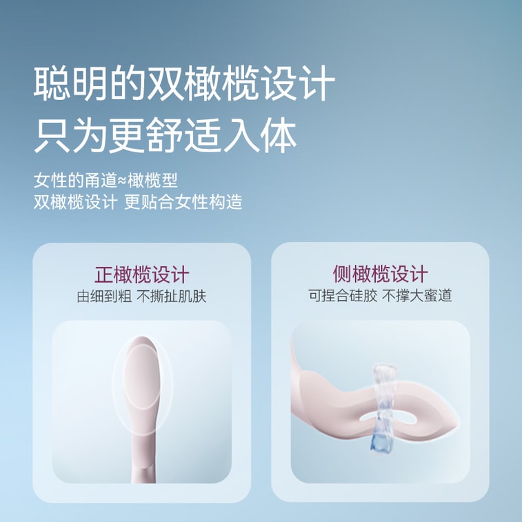 OSUGA™ MOBIUS A-Spot & G-Spot Vibrator for Women  Deep Rolling Dildo Vibrator Sex Toy (Light Pink) 5