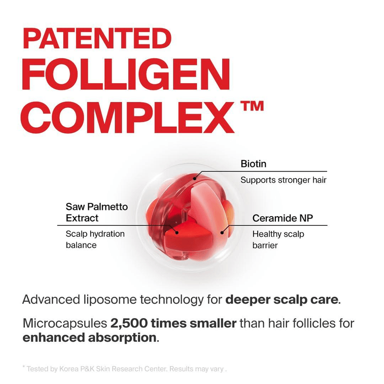 韩国 Dr.FORHAIR Folligen 固发蓬松洗发水 500ml 头皮维稳救星 3