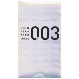 日本 OKAMOTO冈本 003超薄安全避孕套 #白金版 12个装