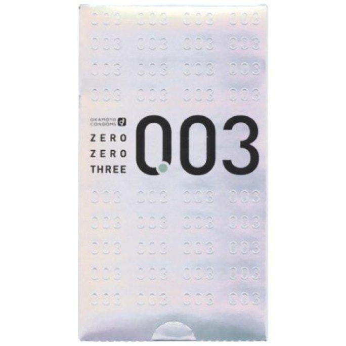 오카모토 003 울트라씬 콘돔 (플래티넘 에디션) - 12개입 (일본)