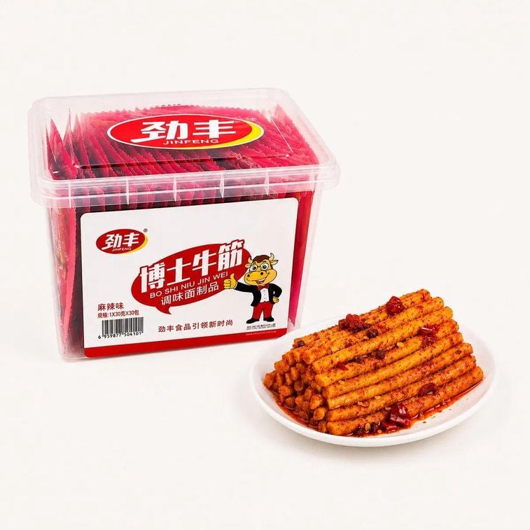 ラティアオ スパイシーグルテン スナック 麻辣味 30個入り 31.75 oz【バリューパック】 14