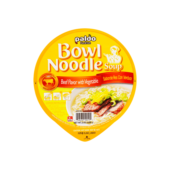 Gomtang Beef Bowl Noodle 86g