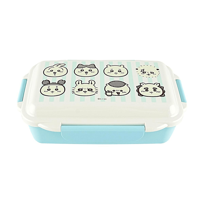 CHIIKAWA Four-Point Locking Bento Box Cartoon Face 16.9fl oz
