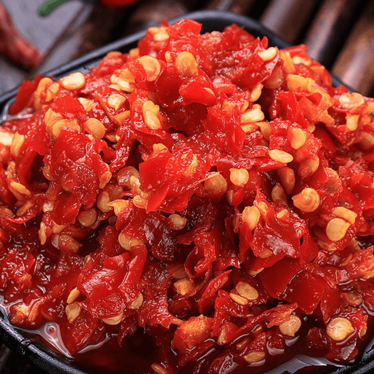 HONGFANTIAN Chopped Chili Pepper, 24.69 oz - Yami.com
