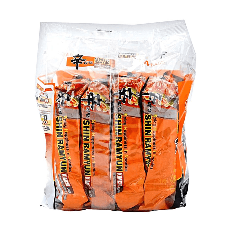 Kimchi Shin Ramen, 4 Pack, 16.93 oz【Authentic Korean Kimchi】 6