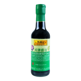 香港李锦记 薄盐生抽 减盐酱油 500ml 新旧版本随机发