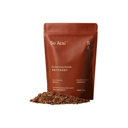 Sea Salt Cocoa Baked Oatmeal Yogurt Bowl Muesli Nut Fruit Sea Salt Cocoa Reduced Sugar Recipe 300g/bag