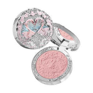 Swan Ballet Series Velvet Mist powder blusher Pink Swelling Natural Matte powder 01 Swan Snow White 1 piece