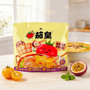 Passion Fruit And Yellow Tomato Beef Flavor Instant Noodles, 5.2 oz 【Yami Exclusive】【Seasonal Limited Edition】