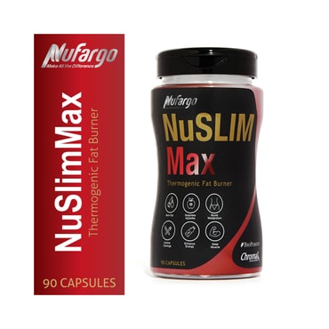 美国NuFargo NuSlimMax五合一减肥瘦身丸 强效燃脂代谢活力专利成分配方 男女皆适用90粒入