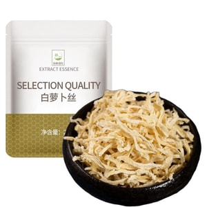 【中国直邮】 谷本道元 混合脱水蔬菜干果蔬包装速食泡面伴侣干菜即食 白萝卜丝200g