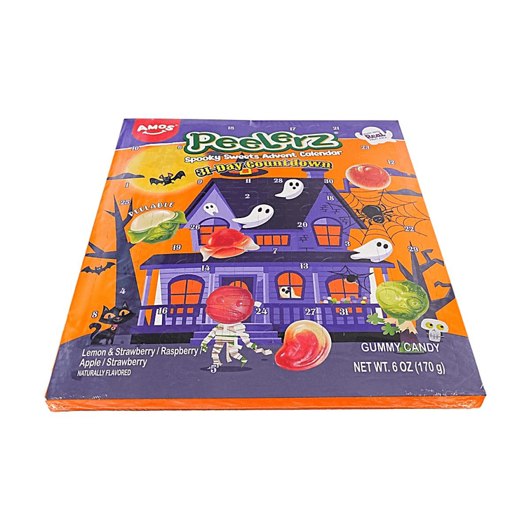 Peelable Gummy Candy, Spooky Sweets 31 - Day Advent Calendar, 6.0oz【Halloween Limited】【Trick - or - Treating】 5