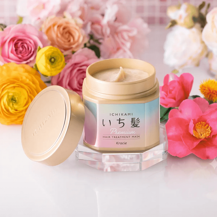 いち髪Premium HAIR TREATMENT MASK15個セット マスク KRACIE ICHIKAMI Premium Wrapping Hair Mask, 6.35 oz - Yami.com