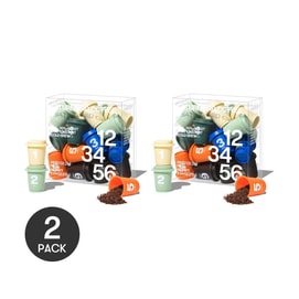 【밸류팩】 인스턴트 콜드브루 커피 6가지 맛 믹스 - 라이트~다크 로스트 커피, 24개* 2팩