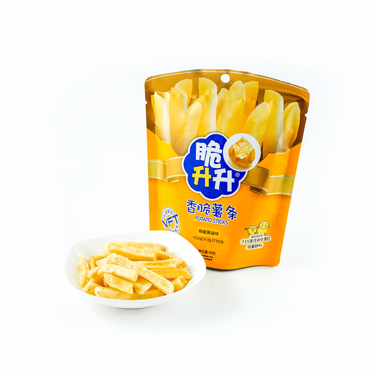【国货新品】脆升升 薯条蜂蜜黄油味 40g 3