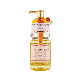 日本&HONEY安蒂花子 蜂蜜滋潤亮澤護髮精油 100ml 燙染髮質修復 深層保濕 大馬士革玫瑰蜂蜜香