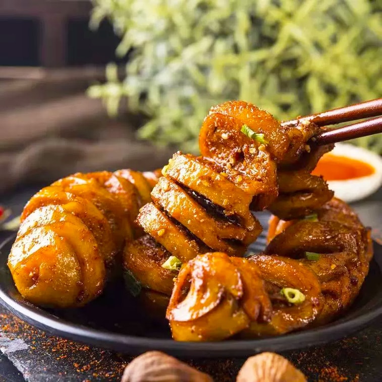 比比赞 【爆款王】 烤面筋素食豆干制品 280g【烧烤味】【素食主义必入】 6