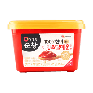 Mild Gochujang- Korean Red Chili Pepper Paste, Spicy, Sweet and Savory Sauce ,17.6oz【For Bibimbap, Tteokbokki , Bulgogi】