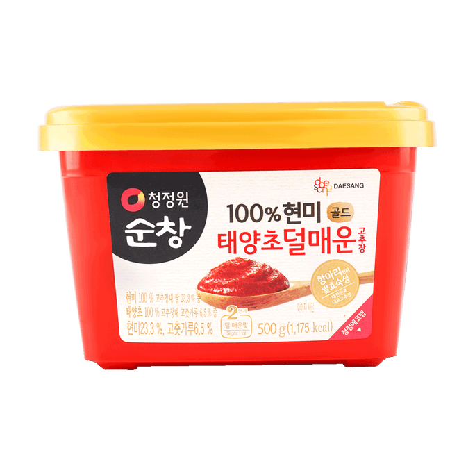 Mild Korean-Style Hot Chili Paste, 17.6oz