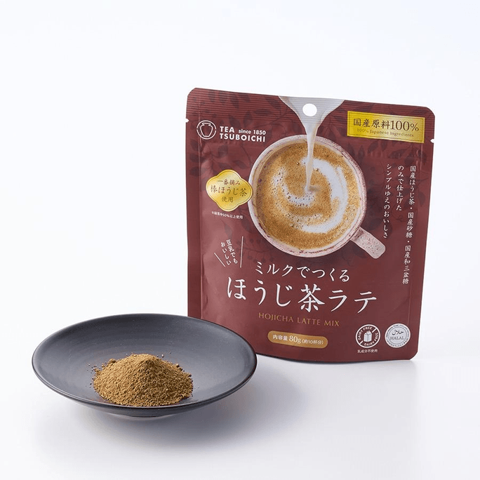 【日本直郵】 日本 TSUBOICHI 坪市制茶 焙茶粉 80g