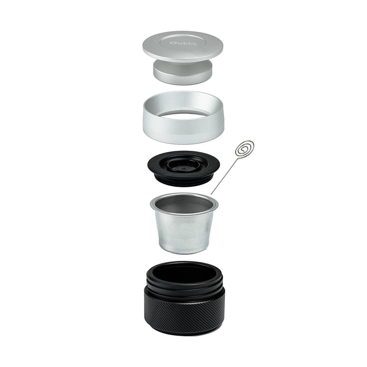 OUTIN Co-branded Coffee Machine, Rapid Heating, Lightweight Portable Espresso Machine OTEM-01, Little Goose Yell 10